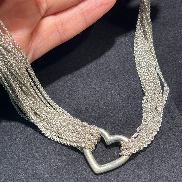 TIFFANY necklace with heart pendant - Picture 5 of 7